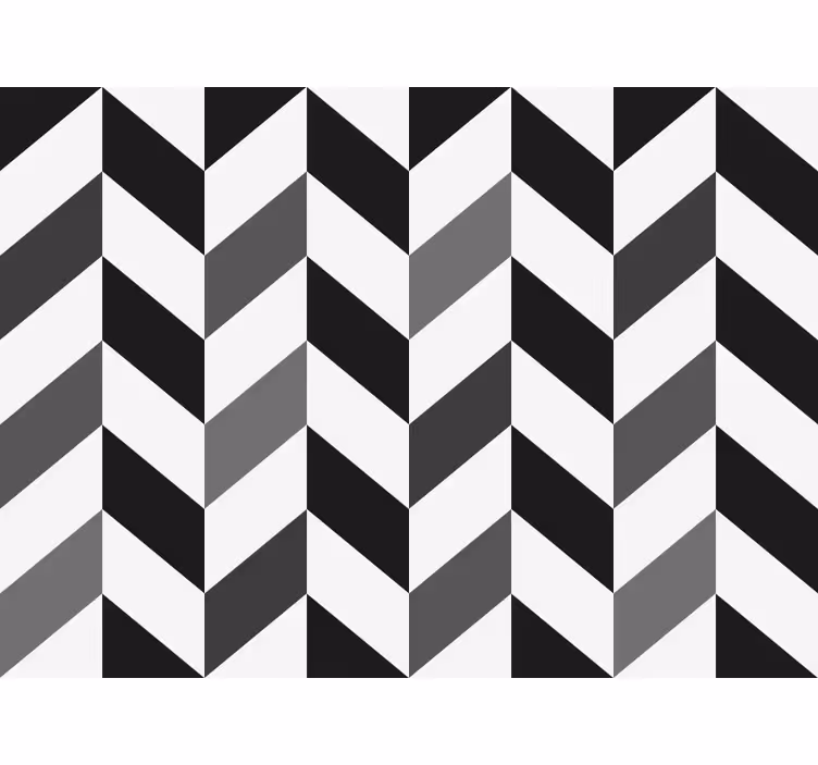 Behang kantoor chevron contrast - TenStickers