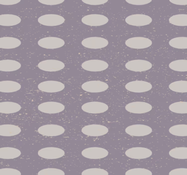 Behangpapier gang geometrische grijze en paarse cirkels - TenStickers
