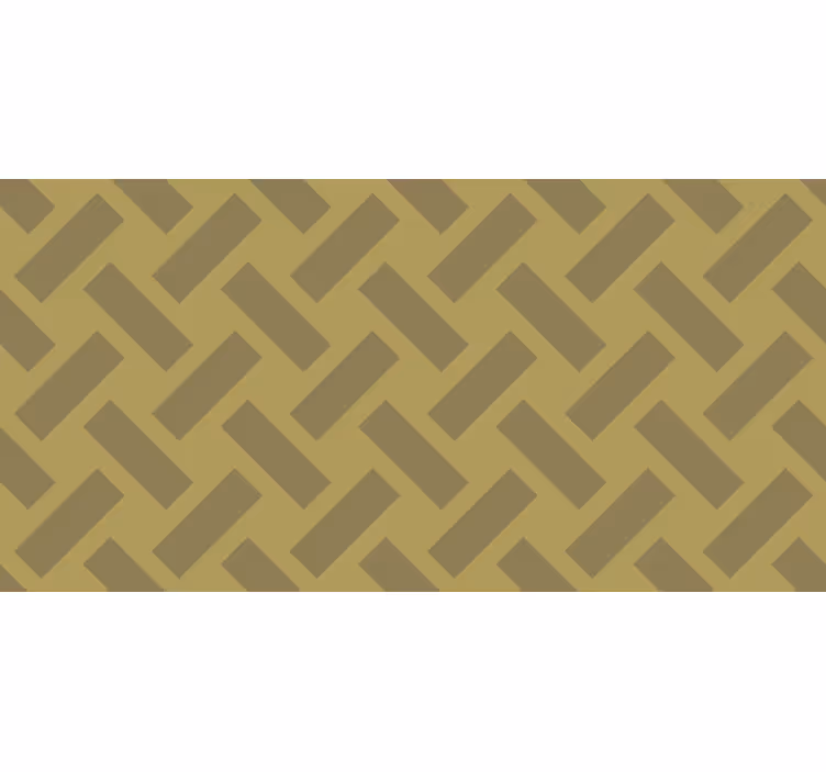 Eetkamer behang chevron zigzag - TenStickers