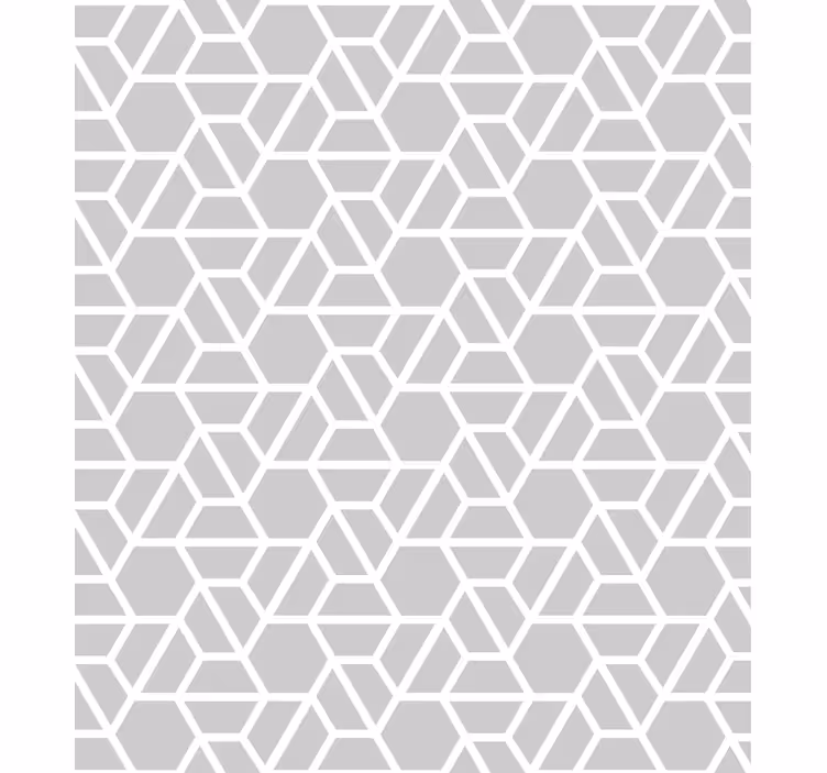Behang geometrisch ruitvormig ontwerp - TenStickers