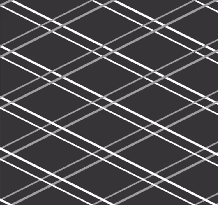 Behang geometrisch lijnpatronen - TenStickers