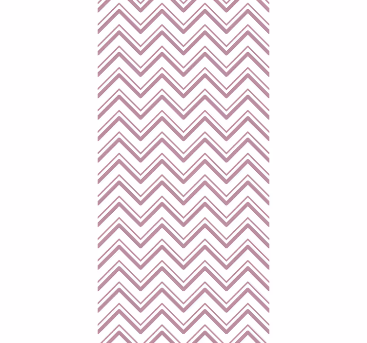 Behang geometrisch chevron zigzag concept - TenStickers