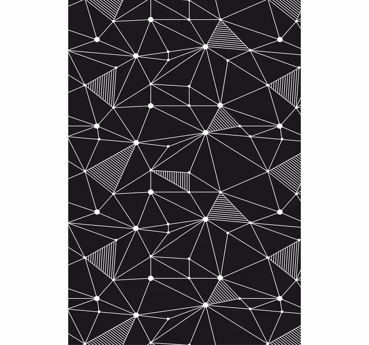 Behang geometrisch dappere geometrische vormen - TenStickers