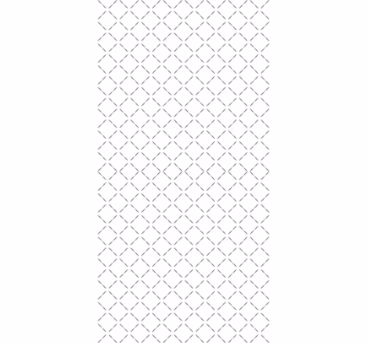Behang geometrisch continu lijnpatroon - TenStickers