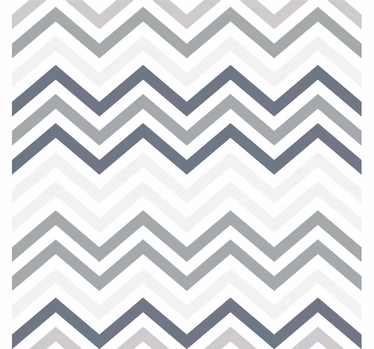 Behang geometrisch chic chevron motief - TenStickers