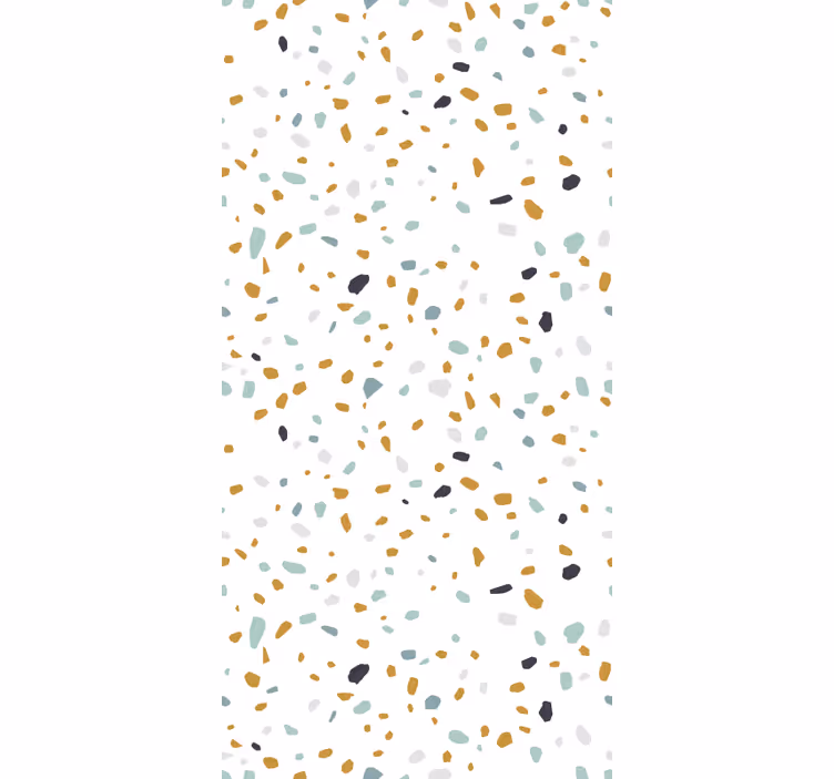 Behang andere patronen nordic stijl terrazzo - TenStickers