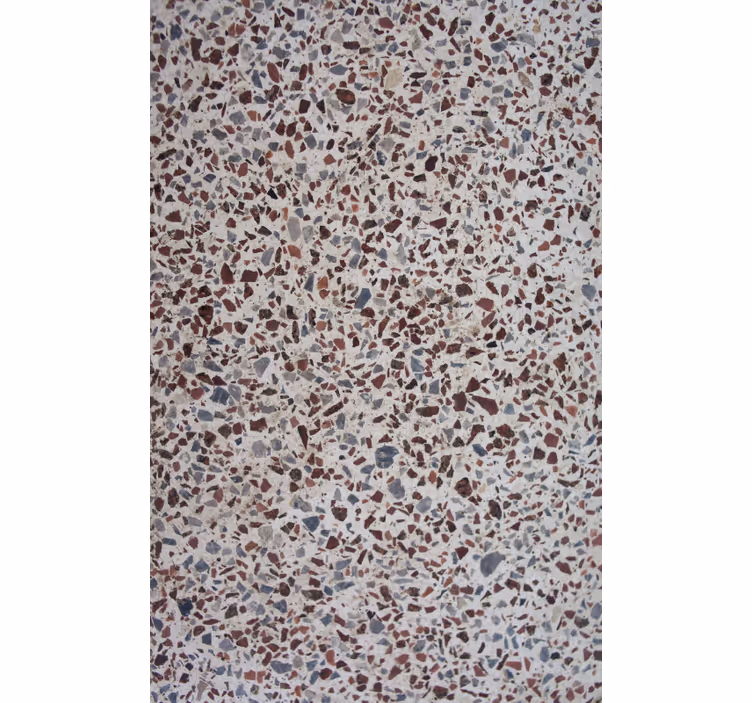 Behang andere patronen terrazzo grijs kleur - TenStickers