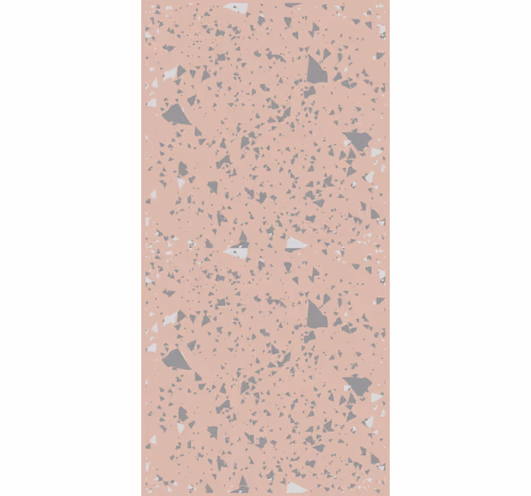 Behang andere patronen roze en grijs terrazzo - TenStickers