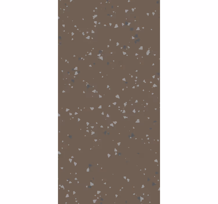 Behang andere patronen bruin en grijs terrazzo - TenStickers