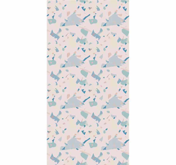 Behang andere patronen terrazzo tegels en platen - TenStickers