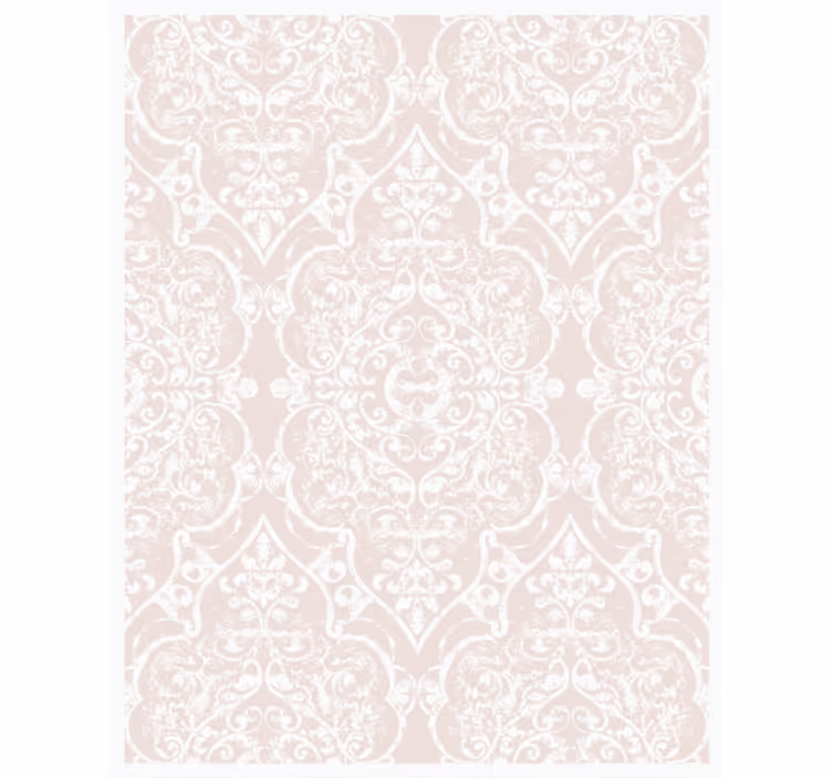 Vintage behang licht barok patroon - TenStickers