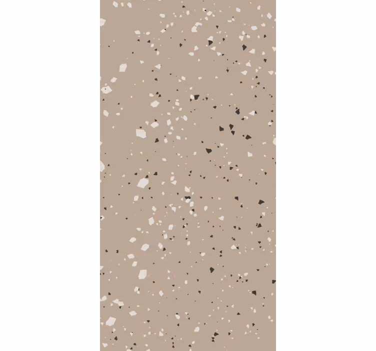 Marmeren behang neutraal terrazzo patroon - TenStickers