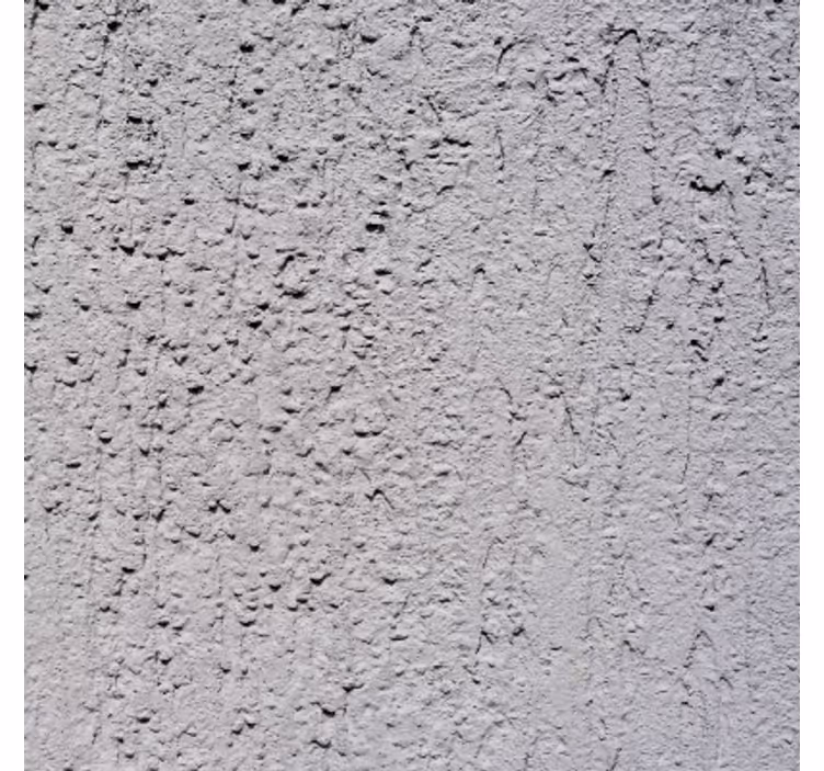 Bakstenen behang met gestructureerd grijs beton - TenStickers