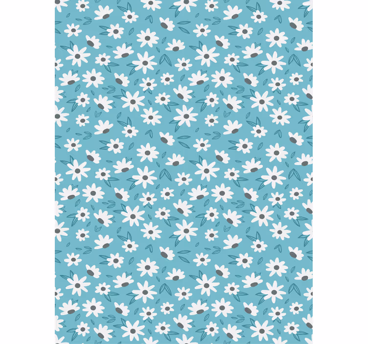 Behangpapier gang "granny chic" bloemen - TenStickers