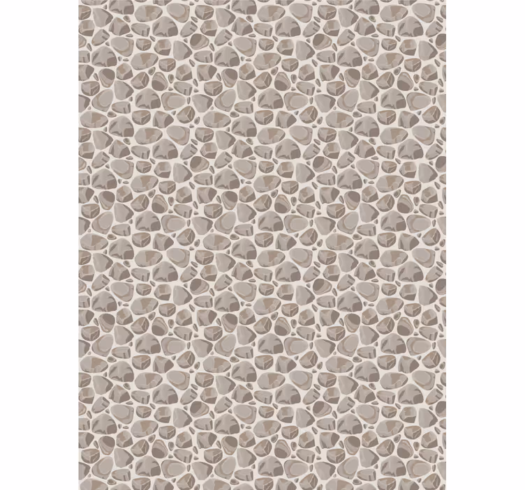 Behang print steentjespatroon - TenStickers