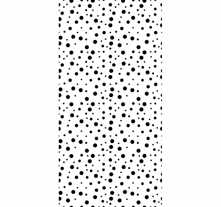 Behang print gedurfde stippenpatroon - TenStickers