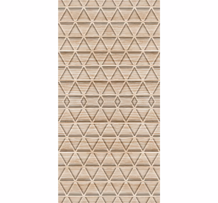 Behang print geometrisch natuurlijk patroon - TenStickers