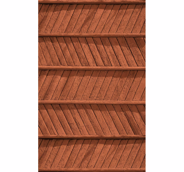 Behang print visgraat houtpatroon - TenStickers