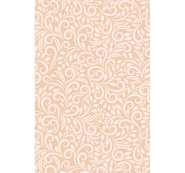 Behang woonkamer elegante botanische elementen - TenStickers