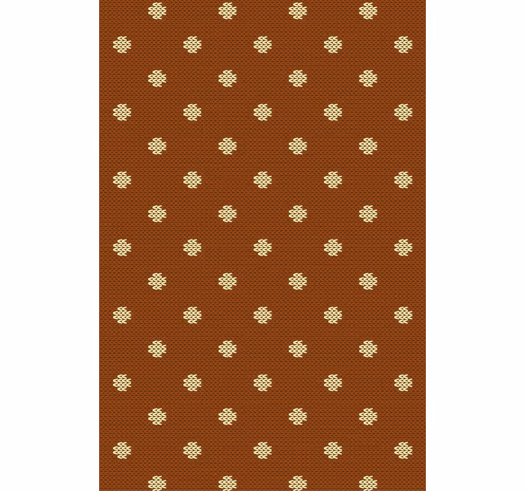 Behang woonkamer met textuur stippenpatroon - TenStickers