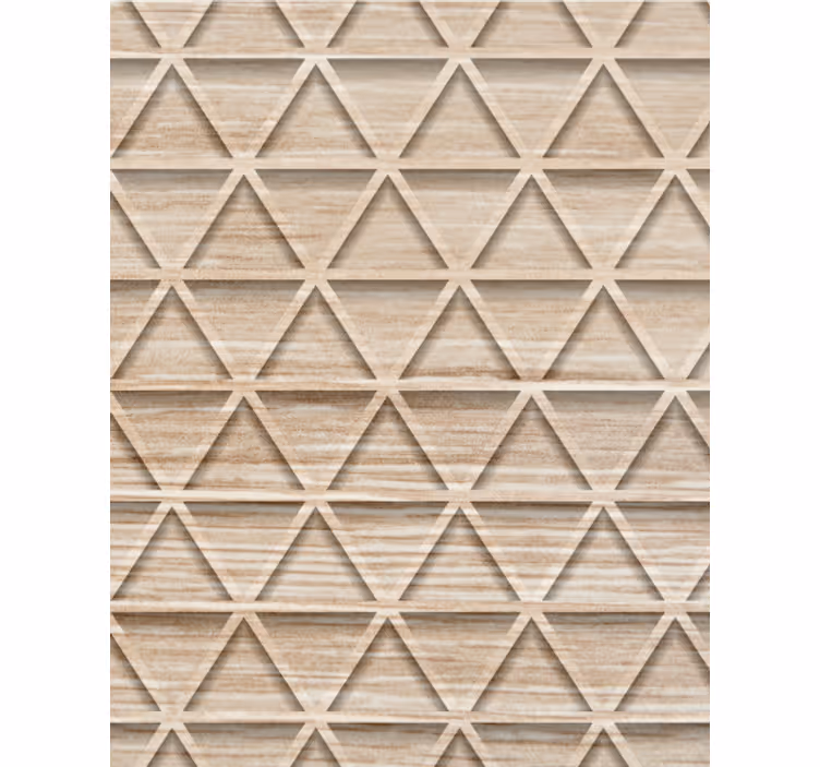 Behang woonkamer geometrisch motief oppervlak - TenStickers