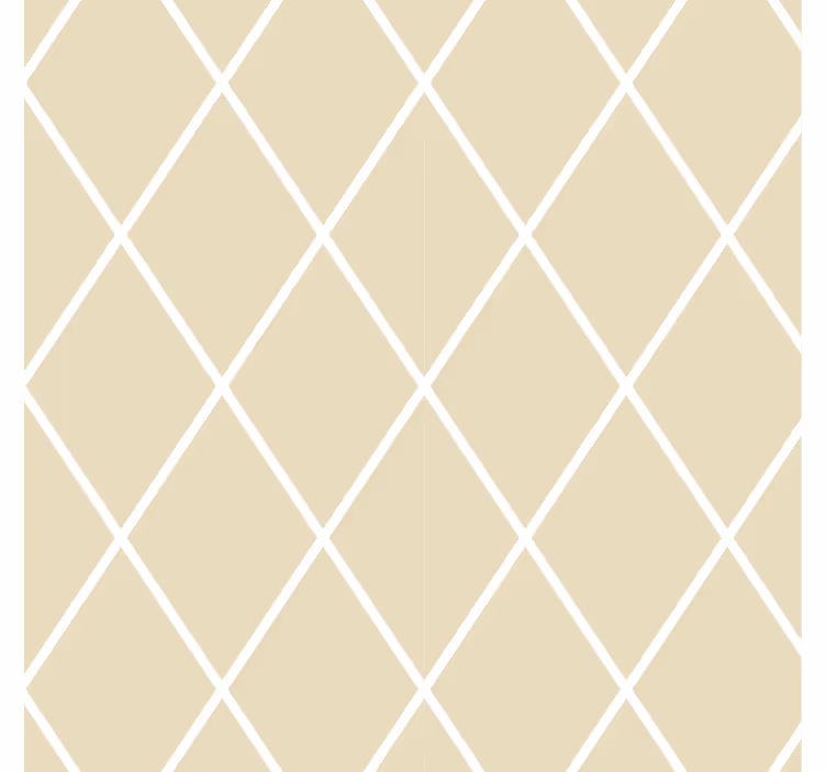Behang woonkamer geometrisch diagonaal patroon - TenStickers