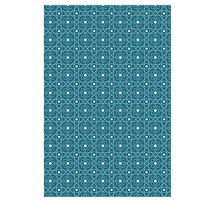 Behang woonkamer met geometrische textuurafwerking - TenStickers