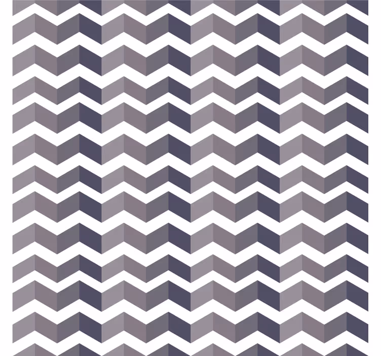 Behang geometrisch chevron-stijl indeling - TenStickers