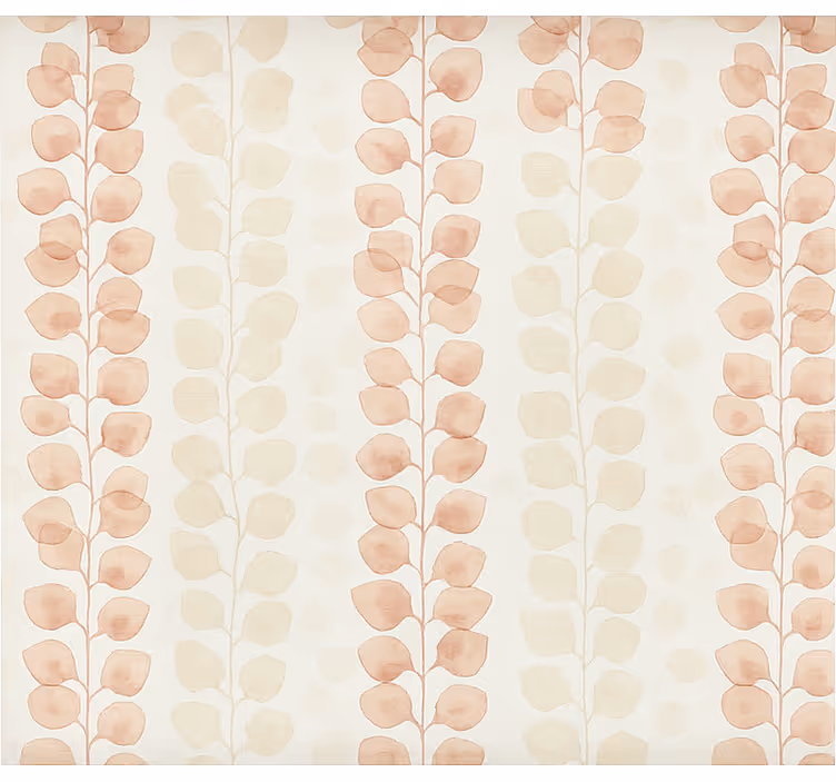 Behang kantoor roze bloemenblaadjes - TenStickers