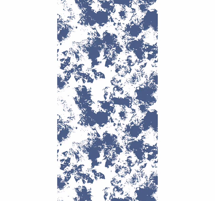 Moderne behangpapier cosmopolitaanse blauwe verftechniek - TenStickers