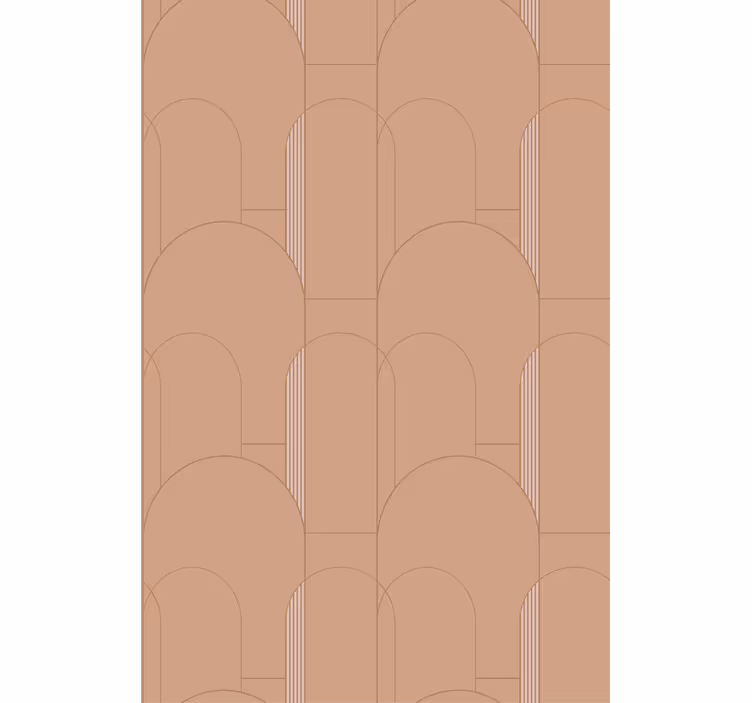 Moderne behangpapier geometrische lijnen design - TenStickers