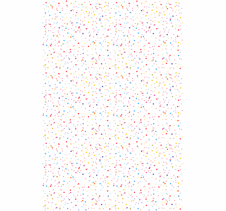 Moderne behangpapier levendig stippenmotief - TenStickers