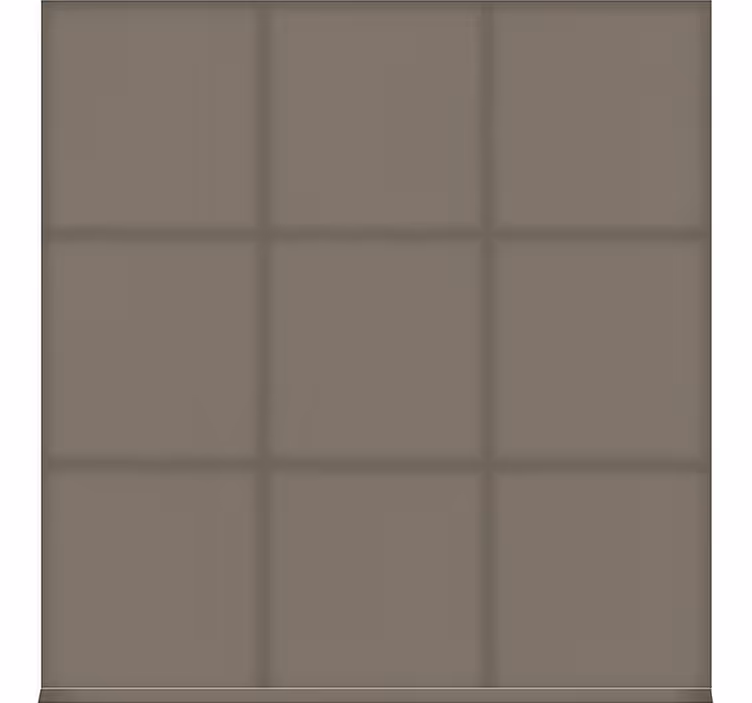 Eetkamer behang koel bruin monochroom - TenStickers