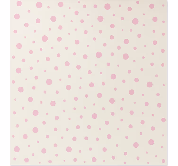 Behang tienerkamer roze elegante stippen - TenStickers