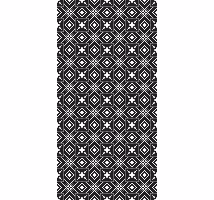 Behang keuken zwart-wit stijl - TenStickers