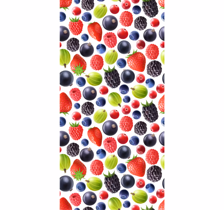 Behang keuken berry collectie - TenStickers