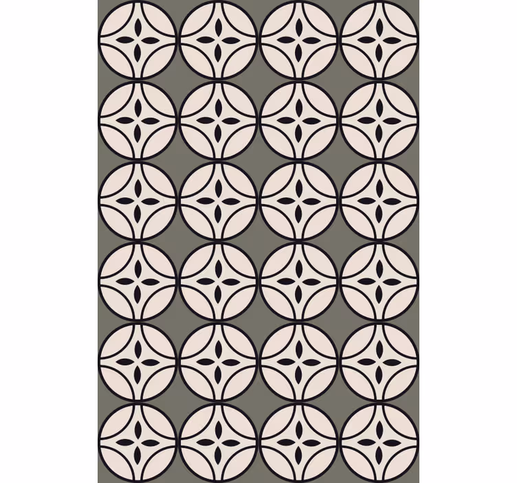 Behang keuken circulaire harmonie - TenStickers