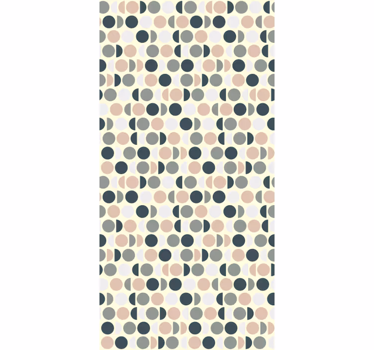 Behang keuken elegante cirkels - TenStickers