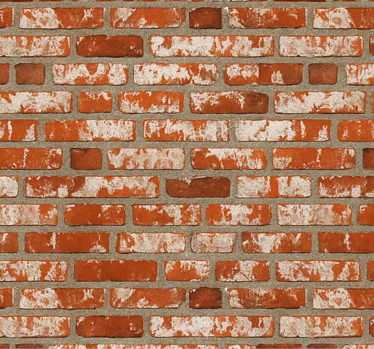 Behang woonkamer 3d bakstenen behang - TenStickers