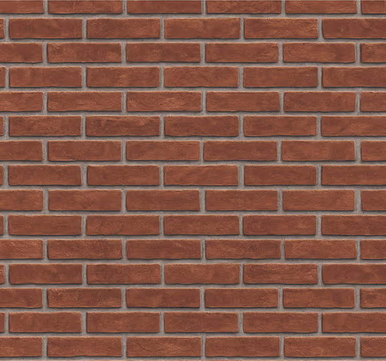 Behang woonkamer met baksteen muurtextuur - TenStickers