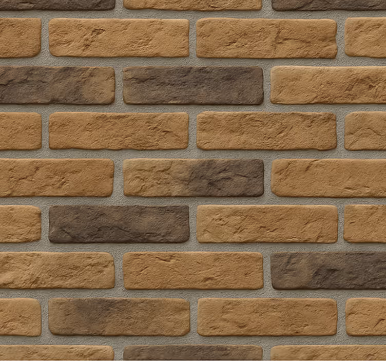 Behang woonkamer factory brick muurdecoratie - TenStickers