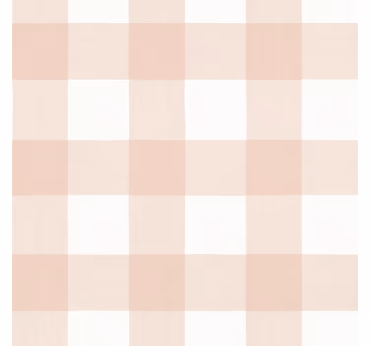Behangpapier kinderkamer roze ruit behang - TenStickers