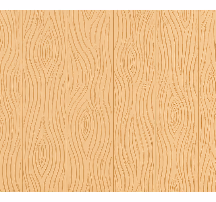 Behang woonkamer natuurlijk hout - TenStickers