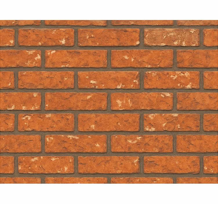 Behang woonkamer urban baksteen - TenStickers
