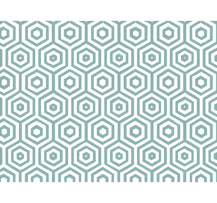 Behang woonkamer abstract geometrisch - TenStickers