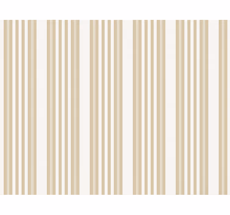 Behang woonkamer vega beige gestreept patroon - TenStickers