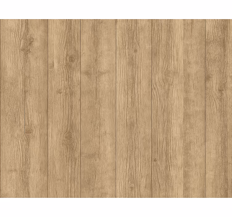 Behang houtlook natuurlijke geschuurde eik verticaal - TenStickers