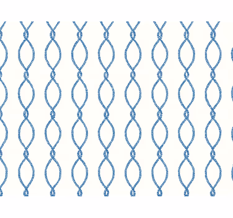 Behang woonkamer elegant blauw ontwerp - TenStickers