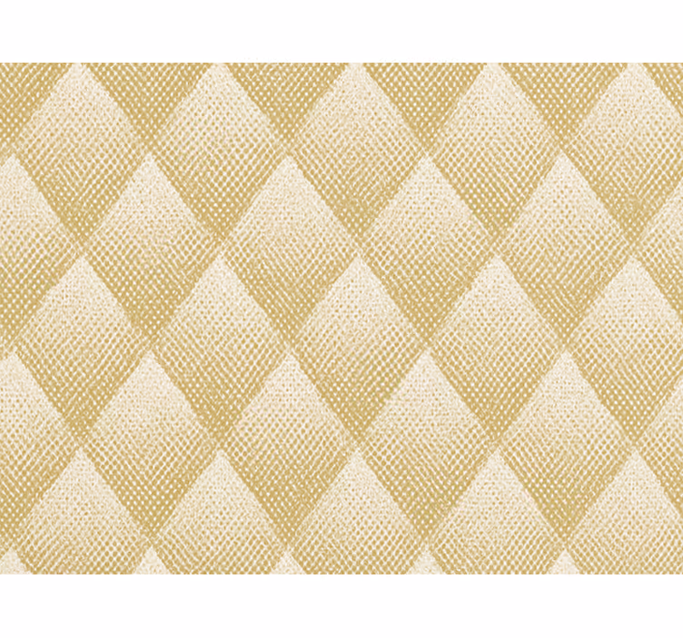 Behang woonkamer abstract gouden driehoek - TenStickers