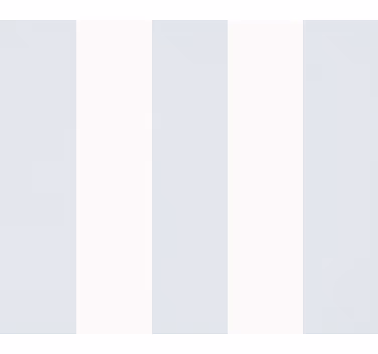 Behangpapier kinderkamer babyblauwe en witte strepen - TenStickers